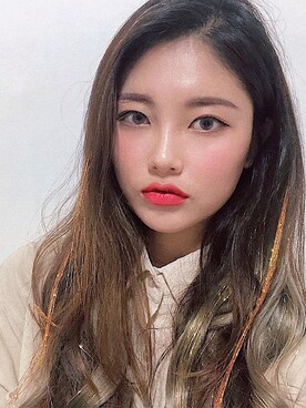 「アイテム（ウィッグ）」を使った、ピンクエイジさん（レディース・165cm・20代）の冬コーディネート