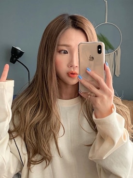 「アイテム（ウィッグ）」を使った、ピンクエイジさん（レディース・162cm・20代）の冬コーディネート