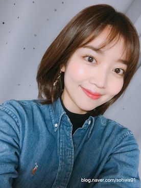 「アイテム（ウィッグ）」を使った、ピンクエイジさん（レディース・162cm・20代）の冬コーディネート