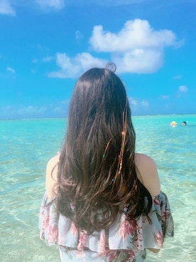 「アイテム（ウィッグ）」を使った、ピンクエイジさん（レディース・164cm）の春コーディネート