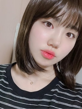 「アイテム（ウィッグ）」を使った、ピンクエイジさん（レディース・168cm）の春コーディネート