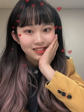 「アイテム（ウィッグ）」を使った、ピンクエイジさん（レディース・165cm）の夏コーディネート