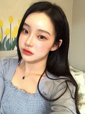 「アイテム（ウィッグ）」を使った、ピンクエイジさん（レディース・165cm）の夏コーディネート