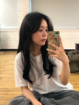 「ハーフウィッグ」｜ピンクエイジさん（レディース・165cm）の夏コーディネート