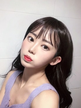 「アイテム（ウィッグ）」を使った、ピンクエイジさん（レディース・170cm）の夏コーディネート