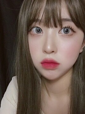 「アイテム（ウィッグ）」を使った、ピンクエイジさん（レディース・165cm）の夏コーディネート