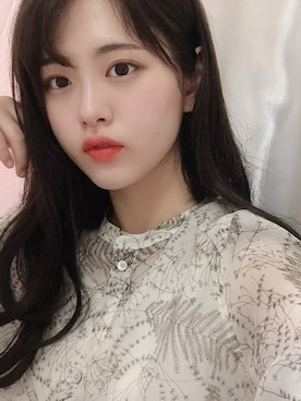 「アイテム（ウィッグ）」を使った、ピンクエイジさん（レディース・165cm）の夏コーディネート