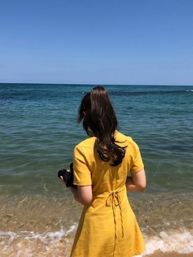 「アイテム（ウィッグ）」を使った、ピンクエイジさん（レディース・165cm）の夏コーディネート