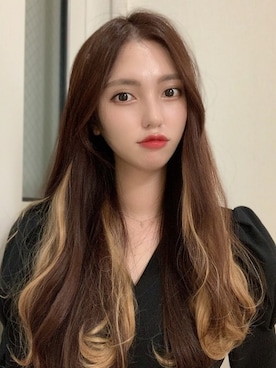 「アイテム（ウィッグ）」を使った、ピンクエイジさん（レディース・165cm）の夏コーディネート