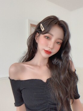 「ヘアースタイル」｜ピンクエイジさん（レディース・168cm）の夏コーディネート