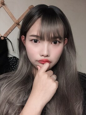 「アイテム（ウィッグ）」を使った、ピンクエイジさん（レディース・167cm）の夏コーディネート