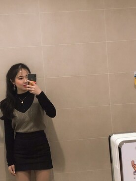 「アイテム（ウィッグ）」を使った、ピンクエイジさん（レディース・165cm）の夏コーディネート