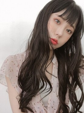 「アイテム（ウィッグ）」を使った、ピンクエイジさん（レディース・165cm）の秋コーディネート