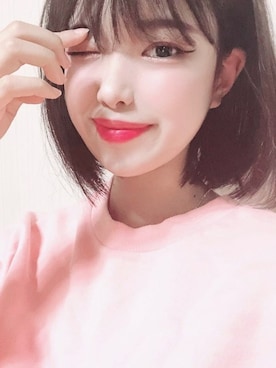 「アイテム（ウィッグ）」を使った、ピンクエイジさん（レディース・165cm）の秋コーディネート