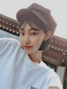 「ヘアースタイル」｜ピンクエイジさん（レディース・168cm）の秋コーディネート