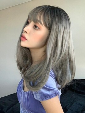 「アイテム（ウィッグ）」を使った、ピンクエイジさん（レディース・168cm）の秋コーディネート