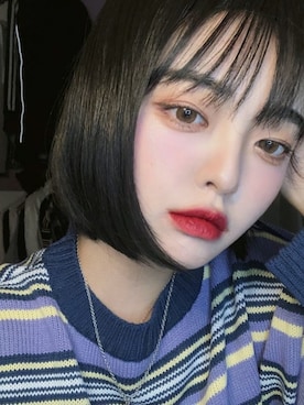 「ヘアースタイル」｜ピンクエイジさん（レディース・163cm）の秋コーディネート