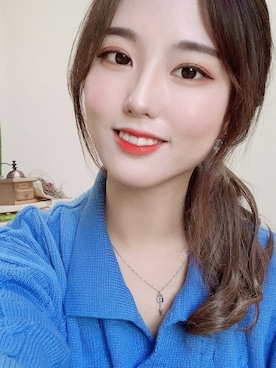 「アイテム（ウィッグ）」を使った、ピンクエイジさん（レディース・167cm）の秋コーディネート