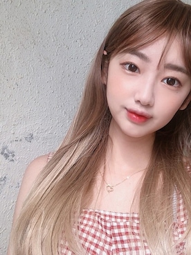 「アイテム（ウィッグ）」を使った、ピンクエイジさん（レディース・167cm）の秋コーディネート