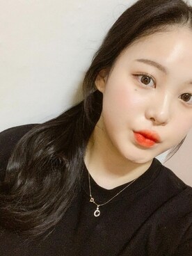 「アイテム（ウィッグ、ブラック系）」を使った、ピンクエイジさん（レディース・167cm）の冬コーディネート