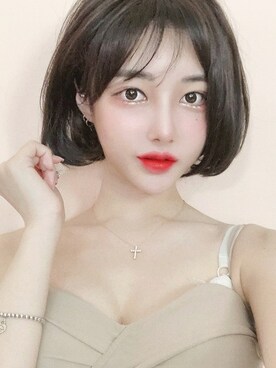 「ヘアセット」｜ピンクエイジさん（レディース・168cm）の冬コーディネート