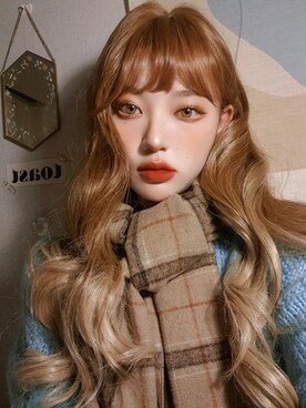 「ヘアースタイル」｜ピンクエイジさん（レディース・166cm）の冬コーディネート