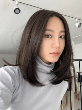 「アイテム（ウィッグ）」を使った、ピンクエイジさん（レディース・165cm）の冬コーディネート