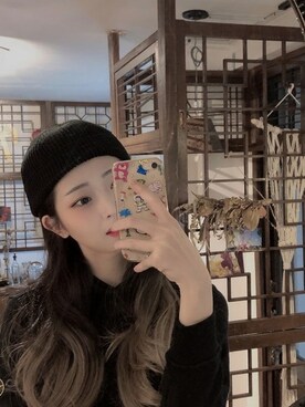 「ヘアースタイル」｜ピンクエイジさん（レディース・167cm）の冬コーディネート