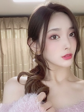 「ヘアースタイル」｜ピンクエイジさん（レディース・163cm）の冬コーディネート