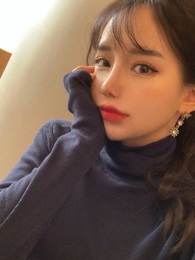 「PINKAGE（ピンクエイジ）のアイテム」を使った、ピンクエイジさん（レディース・168cm）の冬コーディネート