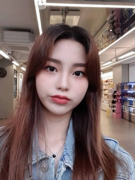 「アイテム（メイクアップ）」を使った、ピンクエイジさん（レディース・164cm）の冬コーディネート