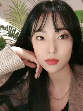 「PINKAGE（ピンクエイジ）のアイテム（メイクアップ）」を使った、ピンクエイジさん（レディース・165cm）の冬コーディネート