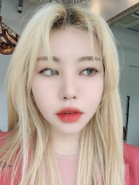 「アイテム（メイクアップ）」を使った、ピンクエイジさん（レディース・166cm）の冬コーディネート