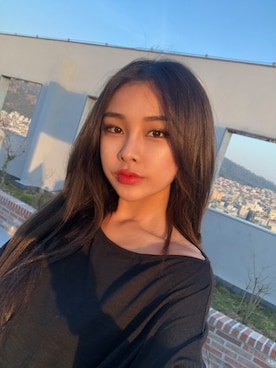 「PINKAGE（ピンクエイジ）のアイテム（メイクアップ）」を使った、ピンクエイジさん（レディース・164cm）の冬コーディネート