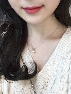 「PINKAGE（ピンクエイジ）のアイテム」を使った、ピンクエイジさん（レディース・160cm）の冬コーディネート