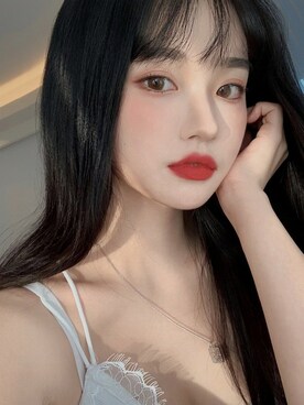 「PINKAGE（ピンクエイジ）のアイテム（メイクアップ）」を使った、ピンクエイジさん（レディース・165cm）の冬コーディネート