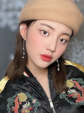 「PINKAGE（ピンクエイジ）のアイテム（メイクアップ）」を使った、ピンクエイジさん（レディース・163cm）の春コーディネート