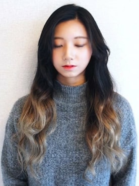 「アイテム（ウィッグ）」を使った、ピンクエイジさん（レディース・167cm）の春コーディネート