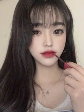 「アイテム（メイクアップ）」を使った、ピンクエイジさん（レディース・162cm）の春コーディネート