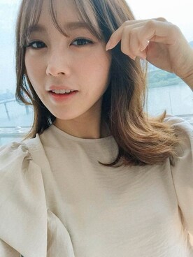 「PINKAGE（ピンクエイジ）のアイテム」を使った、ピンクエイジさん（レディース・163cm）の春コーディネート