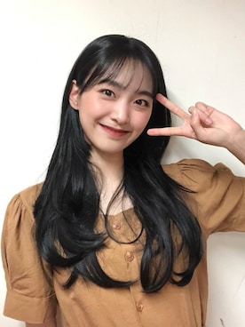 「アイテム（ウィッグ）」を使った、ピンクエイジさん（レディース・165cm）の春コーディネート