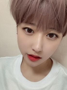 「アイテム（ウィッグ）」を使った、ピンクエイジさん（レディース・164cm）の春コーディネート