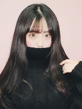 「アイテム（ウィッグ）」を使った、ピンクエイジさん（レディース・160cm）の春コーディネート