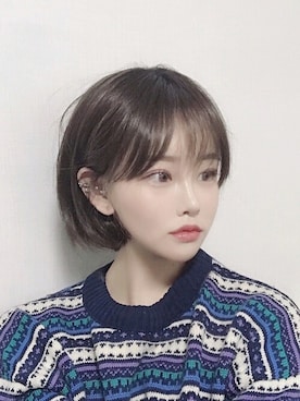「PINKAGE（ピンクエイジ）のアイテム」を使った、ピンクエイジさん（レディース・164cm）の春コーディネート