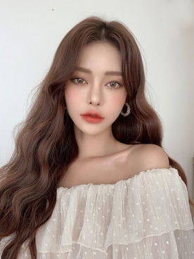 「アイテム（メイクアップ）」を使った、ピンクエイジさん（レディース・166cm）の夏コーディネート