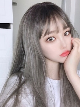 「アイテム（ウィッグ）」を使った、ピンクエイジさん（レディース・163cm）の夏コーディネート