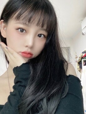 「アイテム（メイクアップ）」を使った、ピンクエイジさん（レディース・164cm）の夏コーディネート