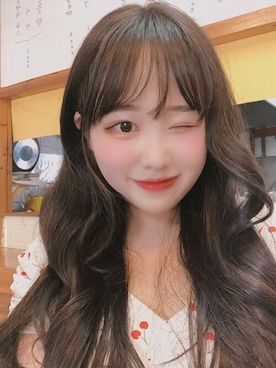 「アイテム（ウィッグ）」を使った、ピンクエイジさん（レディース・158cm）の夏コーディネート