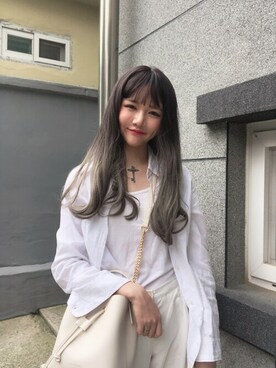 「オレオ」｜ピンクエイジさん（レディース・165cm）の夏コーディネート