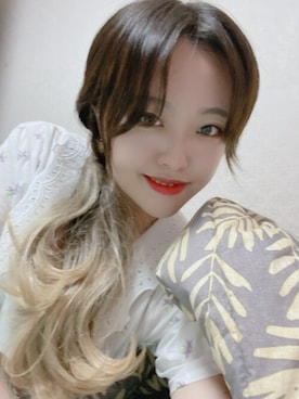 「FLAG by ALEXIA STAM（フラッグバイアリシアスタン）のアイテム」を使った、ピンクエイジさん（レディース・162cm）の夏コーディネート